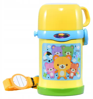 Produktbild von Zojirushi SC-ZT45-YZ Kinder-Thermosflasche 2-in-1 Gelb
