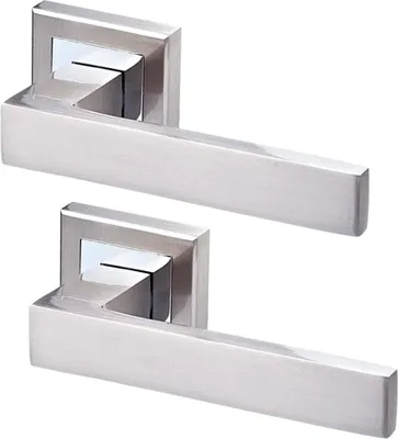 Produktbild von Türgriff Türbeschlag Türklinke Türbeschlag Türdrücker Torino-Satin
