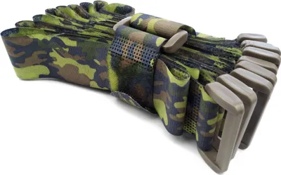Produktbild von 10 x Klettkabelbinder Kunststofföse 40 cm camouflage - Klett / Flausch auf GLEICHER SEITE! - Goodymax®