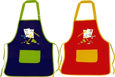 Produktbild von BRUNNEN unisex Kinder-Malschürze 50 x 75 cm farbsortiert Einheitsgröße 1 St.