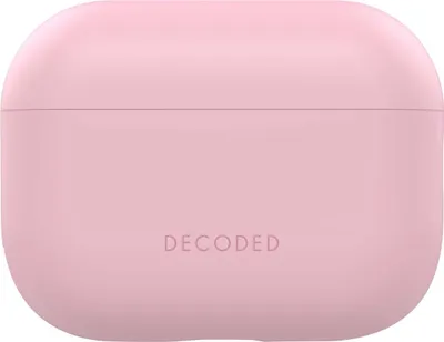 Immagine prodotto di Decoded, Custodia in silicone AirPods Pro 3 Serie Aircase morbida e antiurto, rosa