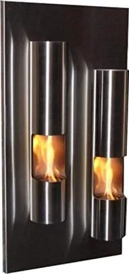 Obrázek produktu pro Model krbu na etanol a gel Fire Tower XL z nerezové oceli