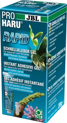 Produktbild von Schnellkleber Gel JBL ProHaru Rapid für Aquarien und Terrarien 20 g