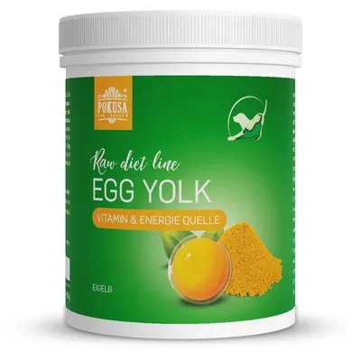 Produktbild von POKUSA Egg Yolk RawDietLine - nahrungsergänzungsmittel für hunde und katzen - 800 g