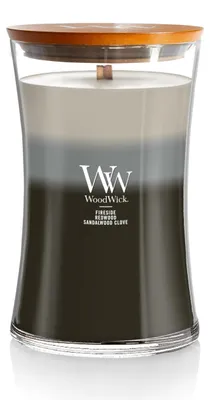 Produktbild von WoodWick 93911, andere, Schwarz, Grau, Bernstein, Moschus, Vetiver, 1 Stück(e)