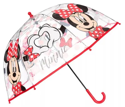 Zdjęcie produktu dla Uroczy, przezroczysty parasol dla dzieci, średnica 72 cm