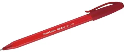 Produktbild von Papermate InkJoy 100, Clip, Stick-Kugelschreiber, Rot, 50 Stück(e), Medium