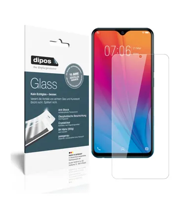 Zdjęcie produktu dla 2x Folia ochronna dla Vivo Y91C (2020) - Folia antywstrząsowa 9H z plastikowego szkła dipos Glass