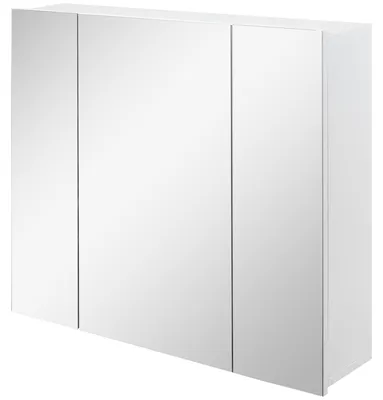 Productafbeelding van kleankin Spiegelkast, wandkast voor de badkamer, badkamerkast met 3 deuren
