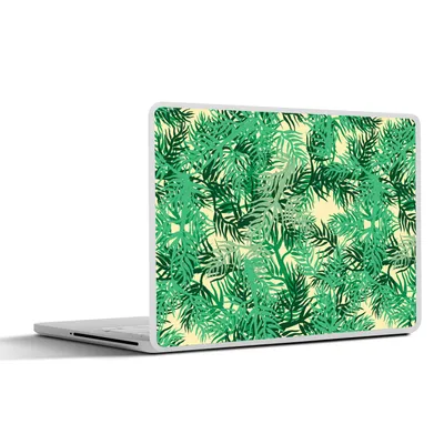 Produktbild von MuchoWow® Laptop Aufkleber Sticker Cover Dschungel - Muster - Camouflage 25x18 cm - Laptop-Deko