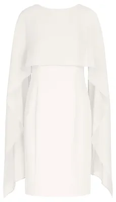 Productafbeelding van APART Fashion: Damesjurk, model etui, met chiffon details, knielengte, geschikt voor cocktailfeestjes, elegante stijl