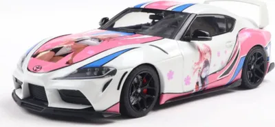 Produktbild von Solido 421186453 Toyota GR Supra Solido Works ITASHA 2024 weiß 1:18