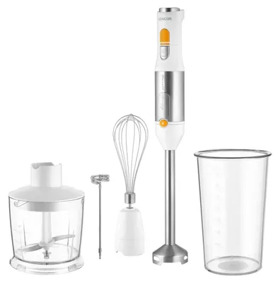 Image de Mixeur plongeant 5 en 1 - SENCOR - SHB 6301WH - 1200 W - Blanc