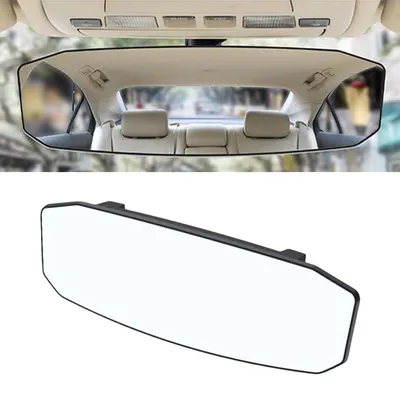 Produktbild von Autospiegel Weitwinkel Panorama Spiegel zur Beseitigung des Toten Winkels 24.4x9cm