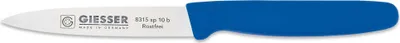 Produktbild von Giesser Messer Gemüsemesser Spickmesser Officemesser Klinge mittelspitz glatt - 10 cm, Blau