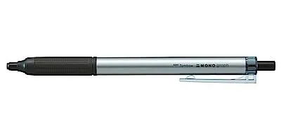 Produktbild von Tombow MONO Graph Lite Kugelschreiber, silberfarben - ein Stück