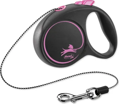 Immagine prodotto di Flexi Black Design XS corda 3 m rosa 8 kg