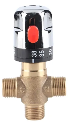 Thermostatmischventil Messing G1/2" für Dusche, Waschbecken, Bidet