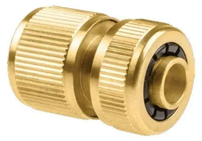 Productafbeelding van Snelkoppeling van Messing voor Tuinslangen 1/2" en 3/4"