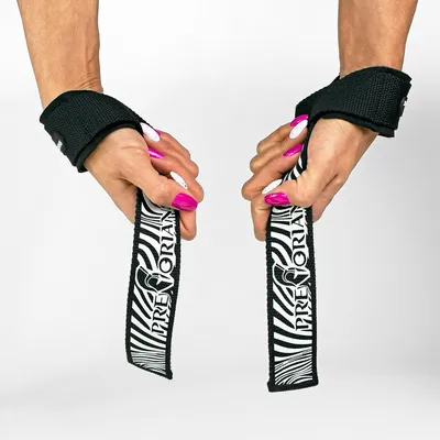 Produktbild von Zughilfen für Krafttraining 2 er Set Robust Lifting straps für Männer und Frauen ideal für Fitness Bodybuilding Krafttraining
