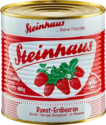Immagine prodotto di Steinhaus Dunst fragole frutta fine leggermente zuccherate 2650ml
