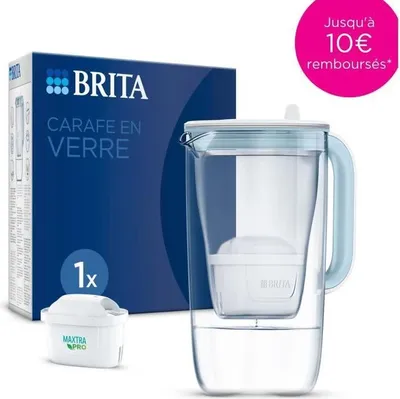 Zdjęcie produktu dla Dzbanek filtrujący BRITA One, szklany, niebieski, pojemność 2,5L, 1 wkład Maxtra Pro All-In-1