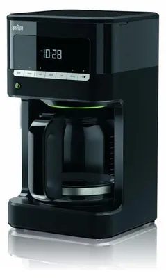 Produktbild von Braun KF 7020, Filterkaffeemaschine, Gemahlener Kaffee, 1000 W, Schwarz
