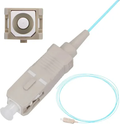 Obrázek produktu pro Extralink Pigtail SC/UPC Multimodový, OM3, 50/125, 2m, Easy strip, 2 m, FTTH, OM3, SC