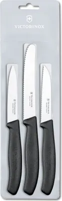 Produktbild von Victorinox VX671133, Messer-Set, Kunststoff, Schwarz, 8 cm, 8 cm, 11 cm