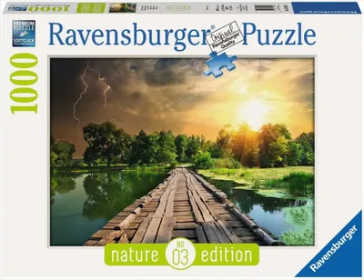 Produktbild von 1000 Teile Ravensburger Puzzle Nature Edition Mystisches Licht 19538