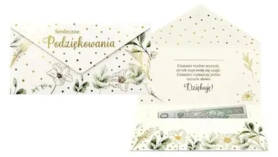Image de Enveloppe cadeau « Remerciements » - Kukartka