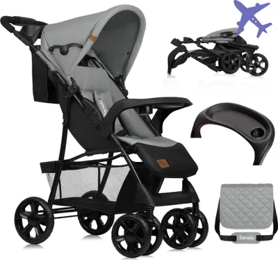 Produktbild von Lionelo Emma Plus składany wózek spacerowy z pozycją leżącą Grey Dove