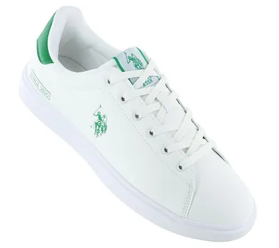 Produktbild von U.S. POLO ASSN. BYRON - Herren Sneakers Schuhe Weiß 001-WHI-GRE03 , EU 42 US 8.5