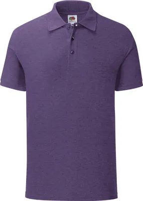 Produktbild von Fruit Of The Loom Herren Poloshirt Iconic RW6516 (3XL) (Violett meliert)