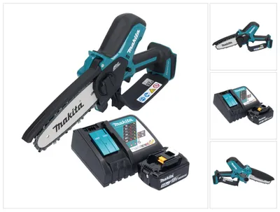 Produktbild von Makita DUC 150 RT Akku Kettensäge 18 V 15 cm Brushless + 1x Akku 5,0 Ah + Ladegerät
