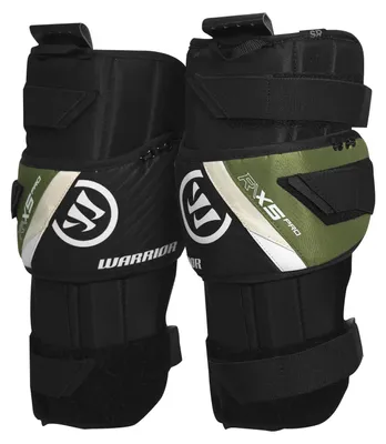 Image de Warrior Ritual X5 Pro Intermediate genouillères de gardien de but Noir Noir One Size