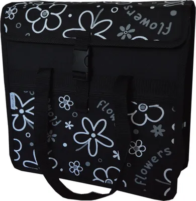 Produktbild von FAHRRADTASCHE ab 26 Zoll Satteltasche Gepäckträgetasche Einseitig 29. Uno - Flowers