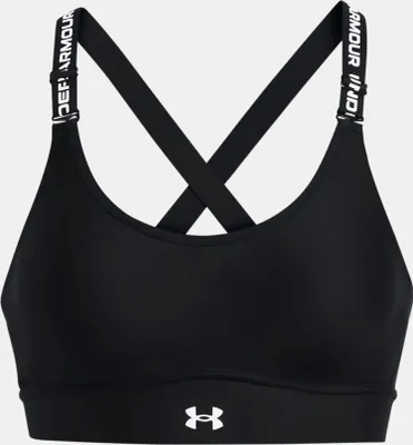 Produktbild von UNDER ARMOUR UA INFINITY MID 2.0 BRA Black / White L/A