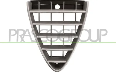 Produktbild von PRASCO AA3422001 Kühlergrill Frontgrill für ALFA ROMEO 147 (937) Schwarz