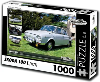 Zdjęcie produktu dla Puzzle nr 08 - ŠKODA 100 L (1971) 1000 elementów