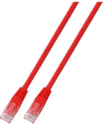 Immagine prodotto di Patchkabel RJ45 U/UTP Kategorie 6 PVC CCA rot 3m