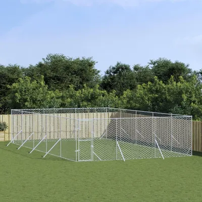 Immagine prodotto di Cuccia per cani da esterno Silver 6x10x2 m Acciaio zincato