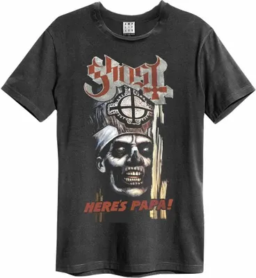 Produktbild von Amplified Shirt Ghost - Here's Papa XL