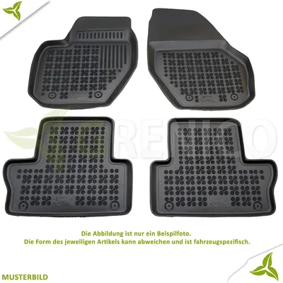 Produktbild von Rezaw 202405 Gummi-Fußmatten 4-teiliges Set