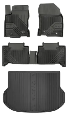 Zdjęcie produktu dla Dywaniki gumowe do Lexus NX I 2014-2021 (SUV) – czarne, dopasowane – Wielganizator