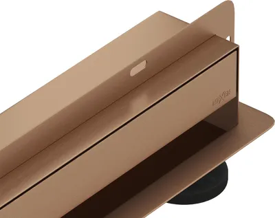 Obrázok produktu pre Mexen Flat Wall nástenný odtok 2 v 1 110 cm, brúsená meď - 1C30110