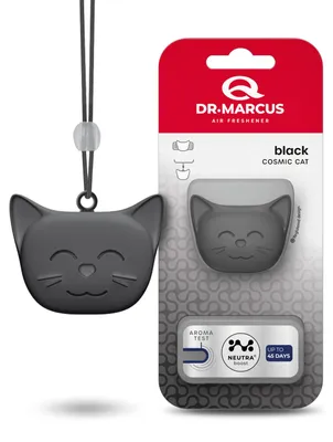 Produktbild von Dr. Marcus Cosmic Cat - Lufterfrischer - schwarz 1 Stück [DRM50027]