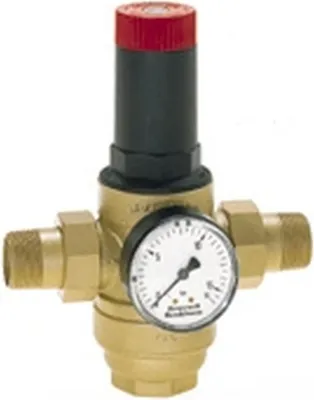 Immagine prodotto di Riduttore di pressione RESIDEO, D06FH, versione ad alta pressione, ottone, B, R1/2, 1 pz.