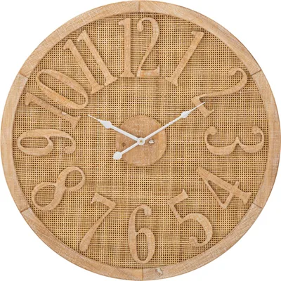 Productafbeelding van Wandklok met een klokkenrad van kant, diameter 60 cm