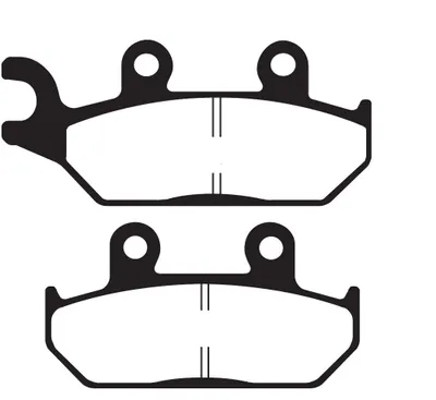 Produktbild von EBC Brakes Bremsbeläge Satz Bremsklötze für YAMAHA MOTORCYCLES XT FA172TT